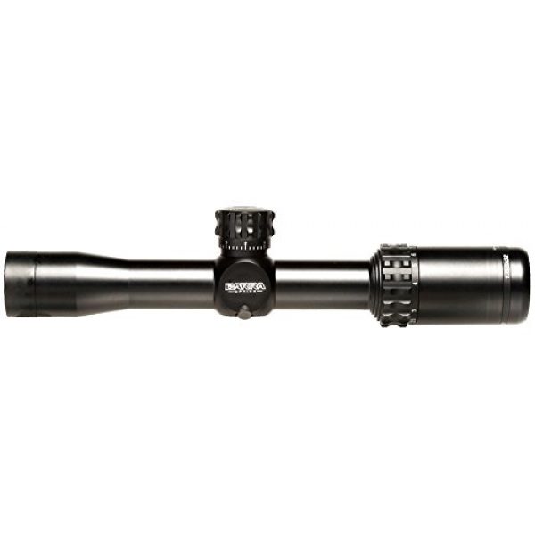 Barra Rifle Scope 2 Barra Rifle Scope, FT 1.5-8x24 [Made in Japan] for Hunting and Tactical Shooting Duplex Crosshair Reticle