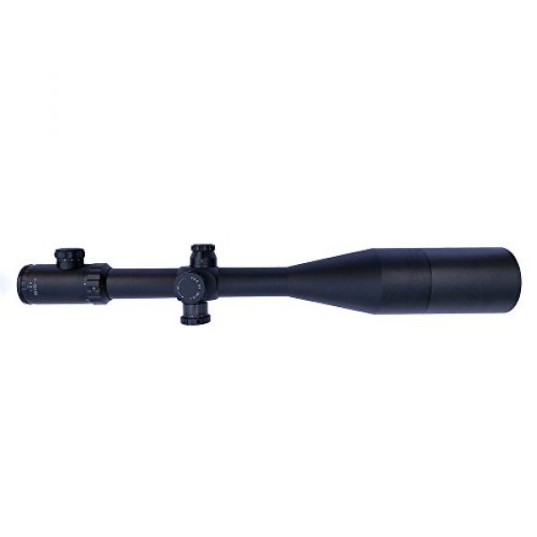 SECOZOOM Rifle Scope 1 SECOZOOM on sale Innovative Turrets 4-48x65 Long Range Sniper Mil Dot Reticle Scope 34mm Aluminium Alloy W/Sunshade Optical Sight for Shooting Hunting Tactical