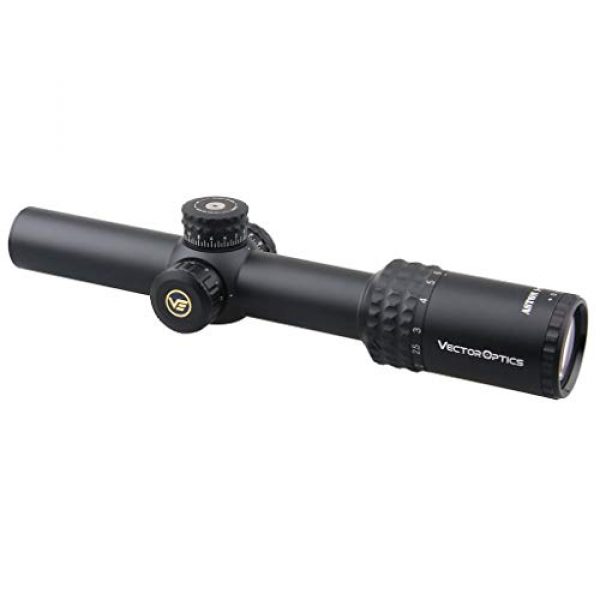 Vector Optics Rifle Scope 2 Vector Optics Aston 1-6x24mm, 1/2 MOA, Red Illuminated,30mm Tube Second Focal Plane (SFP) Rifle Scope