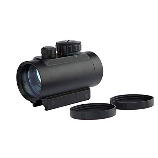 DJym Rifle Scope 3 DJym Tactical 1x40mm Red Dot Sight for Rifle Carbine Shootgun Gun Hunting Outdoor Sports