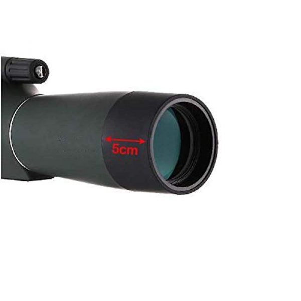 JIAJIAFU Rifle Scope 6 Telescope, Spotting Scope Telescope Camera Phone Single Tube High-Power High-Definition Night Vision 20-60x60 Zoom Spotting Scope Outdoor Outdoors for Beginners and Kids