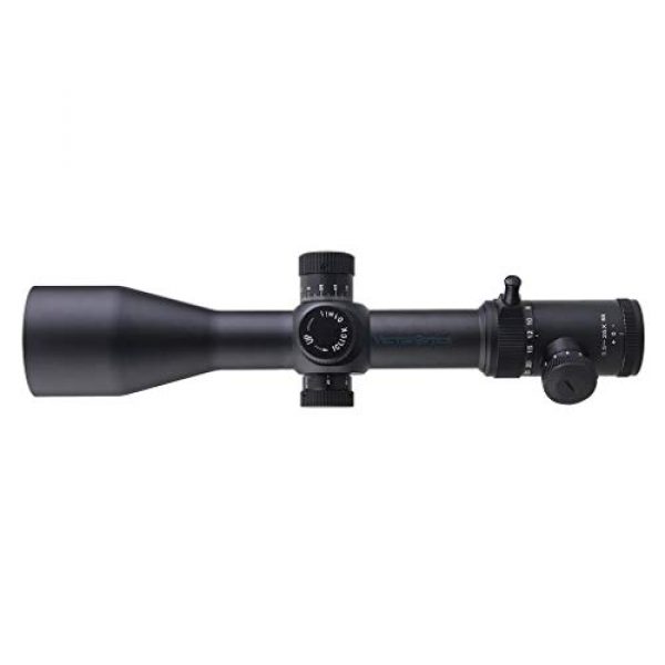 Vector Optics Rifle Scope 1 Vector Optics Reiter 3.5-25x56mm, 1/10 MIL, 35mm Tube, Red Illuminated Reticle, Second Focal Plane (SFP) Compact Riflescope