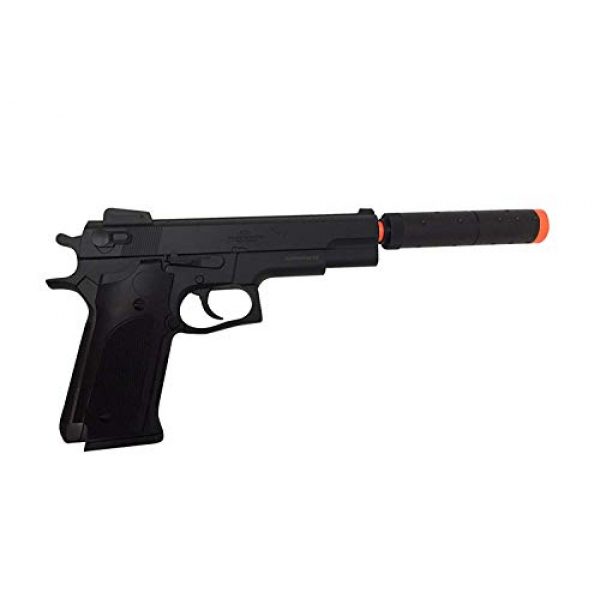 Double Eagle Airsoft Pistol 3 Double Eagle M24 Airsoft Spring Pistol - Powerful 300 FPS Spring Action Airsoft Gun Great Entry Level Airsoft Gun for Fun Fast Clean Inexpensive and Easily maintained