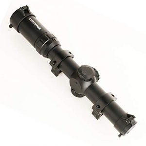 LUXHMOX Rifle Scope 1 LUXHMOX Rifle Scope 1-4x24 IR Crosshair Optics Rifle Scopes for Hunting Gun Scope