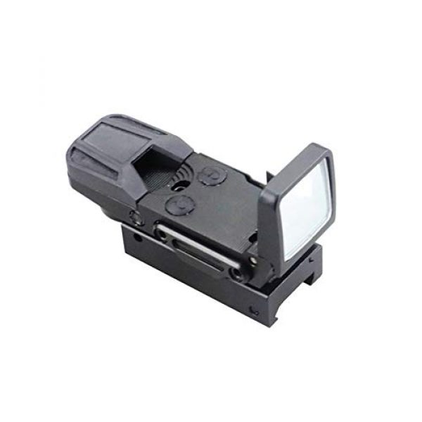 DJym Rifle Scope 4 DJym Folding Red Dot Sight, 22mm Rail