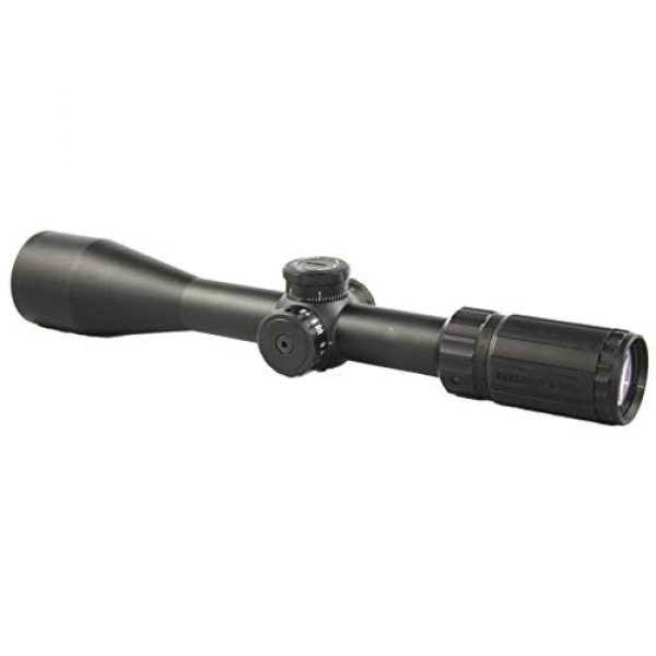 Vector Optics Rifle Scope 4 Vector Optics Marksman 6-25x50mm Second Focal Plane (SFP) 1/10 MIL Hunting Riflescope with MP Reticle, 30mm One Piece Mount, Lens Covers and Honeycomb Sunshade