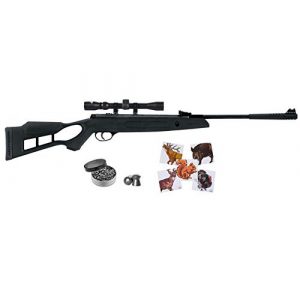 Wearable4U Air Rifle 1 Hatsan Edge Spring Combo Air Rifle with Included Wearable4U 100x Paper Targets and Lead Pellets Bundle