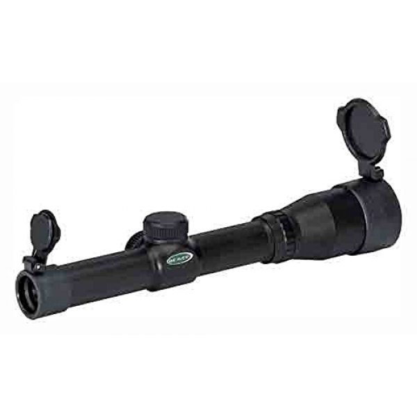 WEAVER Rifle Scope 1 WEAVER Kaspa 1X20 Dual-X Scope, Black