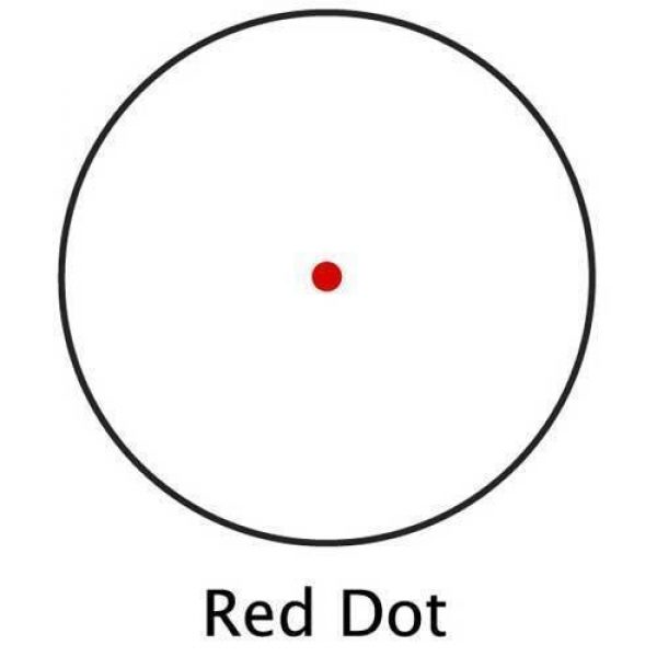 BARSKA Rifle Scope 2 BARSKA Red Dot 30mm Riflescope Black, 1x30mm