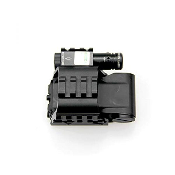 DJym Rifle Scope 6 DJym Non-Magnification HD Red Dot Sight, Red and Green Differentiation Shockproof Waterproof and Stable Sight