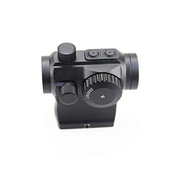 DJym Rifle Scope 2 DJym in The Red Dot Sight, M1 Hollow-Height Bracket Applies to Rifle Scopes, Waterproof and Shockproof Anti-Fog Sight