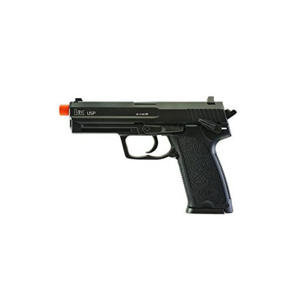 Elite Force Airsoft Pistol 1 Elite Force HK Heckler & Koch USP 6mm BB Pistol Airsoft Gun, Blowback Action, Black, One Size (2275043)