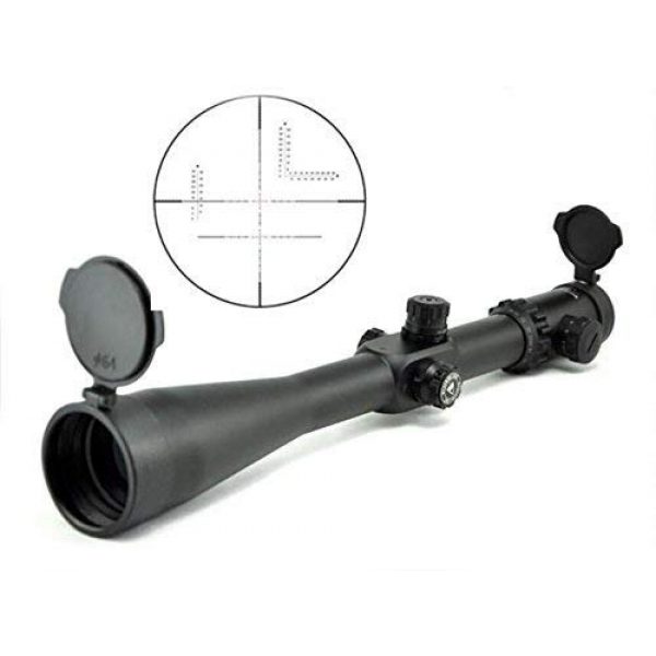 Visionking Rifle Scope 3 Visionking Rifle Scope 10-40x56 Red & Green Illuminated Crosshair 35mm Tube Gun Scopes for Hunting