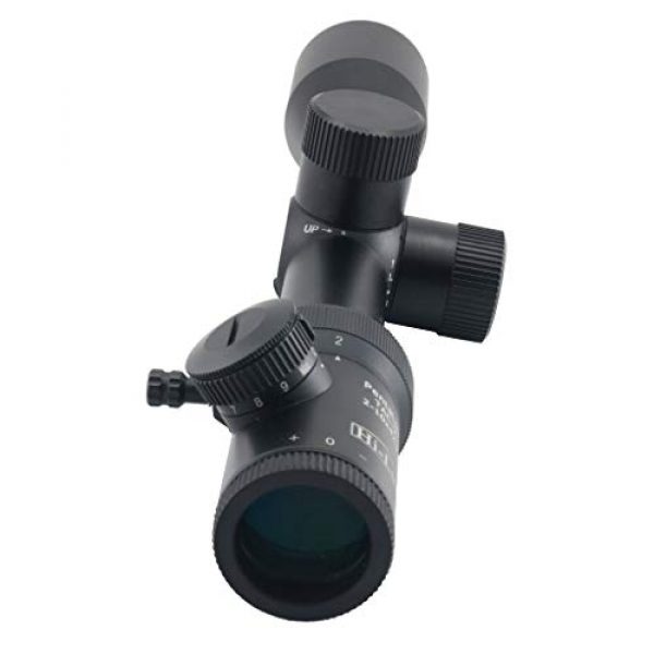 Hi-Lux Optics Rifle Scope 6 Hi-Lux Optics PentaLux Tac-V 2-10 with Illuminated Reticle, Green