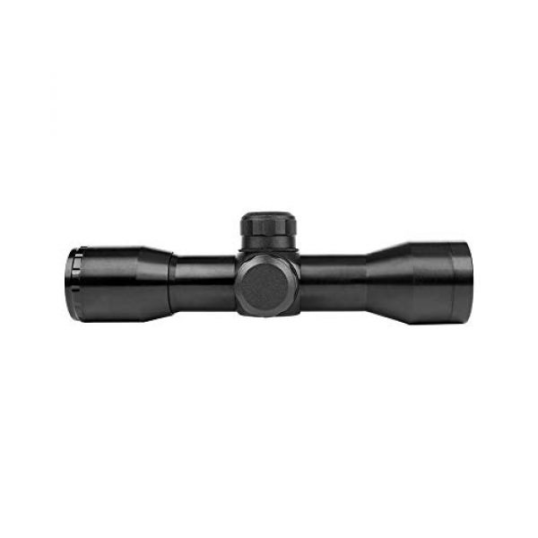 Binow Rifle Scope 1 Binow 4X30EG Rifle Scope with Red Green Illuminated BDC Reticle