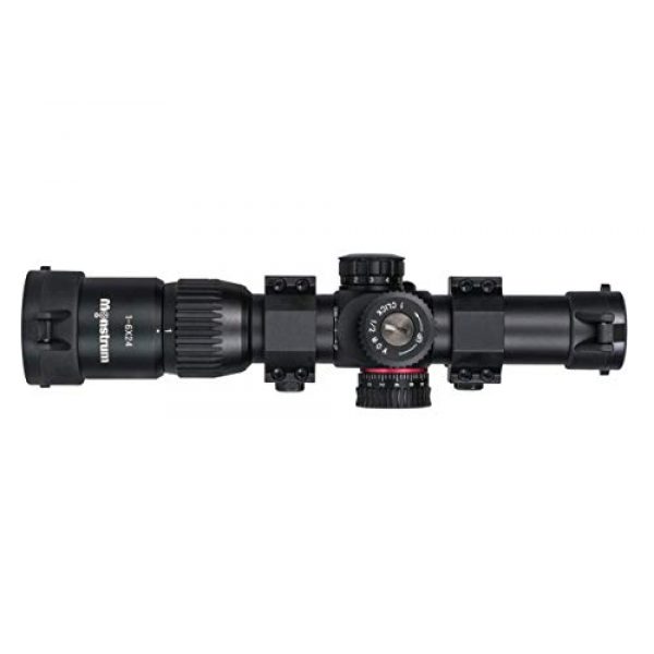Monstrum Rifle Scope 3 Monstrum G2 1-6x24 First Focal Plane (FFP) Rifle Scope with Illuminated BDC Reticle