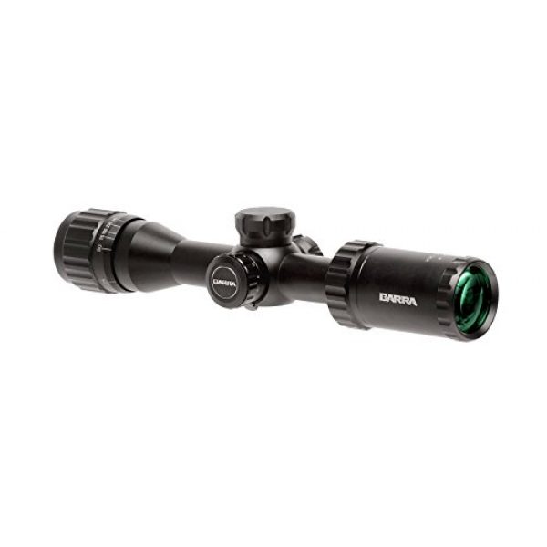 Barra Rifle Scope 5 Barra BDC Reticle Capped Turrets for Hunting and Tactical Shooting