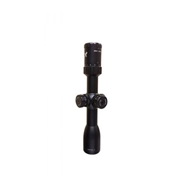 Xgazer Optics Rifle Scope 3 Xgazer Optics Point View 4-12x40 Rifle Scope, Fast Focus Eyepiece & Accurate W/E Adjustment, Compact Lightweight & Short, Lockable W/E Turrets, 1-Piece Tube, Side Parallax Adjustment, Duplex Reticle