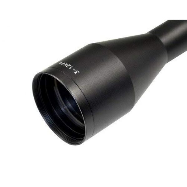 DB TAC INC Rifle Scope 5 DB TAC INC Presma EX Series Professional 3-12X44 Precision Scope, Red,Green,Blue Color RXR Reticle