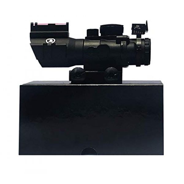 Osprey Global Rifle Scope 5 Osprey Global 4x32MD Standard Mil-Dot Scope, 4X 32mm, Matte Black