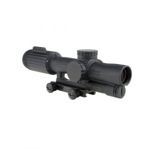 Trijicon Rifle Scope 1 Trijicon VC16-C-1600043 Vcog 1-6x24mm Green Horseshoe Dot/Crosshair Riflescope.223/77 Grains Ballistic Reticle with Thumb Screw Mount, Black
