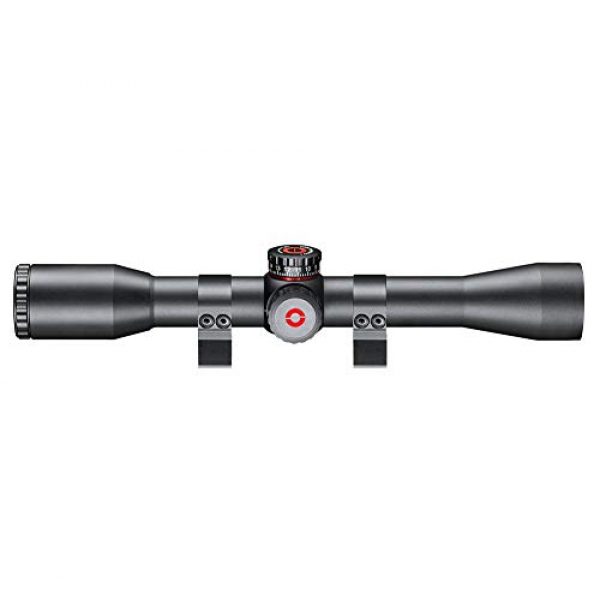 Simmons Rifle Scope 3 Simmons 4x32 Black Exp Elevation.22 & .17Hmr, Rings, Box 5L