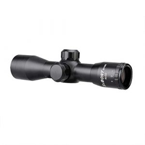 SVBONY Rifle Scope 1 SVBONY SV168 Rifle Scope, 4x32 Compact Scope, Hunting Scope, Fixed Cross Line, Fits 20mm Picatinny Rails