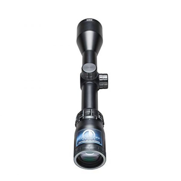 Bushnell Rifle Scope 4 Bushnell Banner Dusk & Dawn Multi-X Reticle Riflescope with 3.3-Inch Eye Relief, 3-9X 40mm