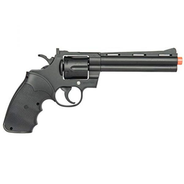 Airsoft Airsoft Pistol 2 Airsoft 357 Magnum Revolver Full Size Spring Pistol Hand Gun w/Shells 6mm BB
