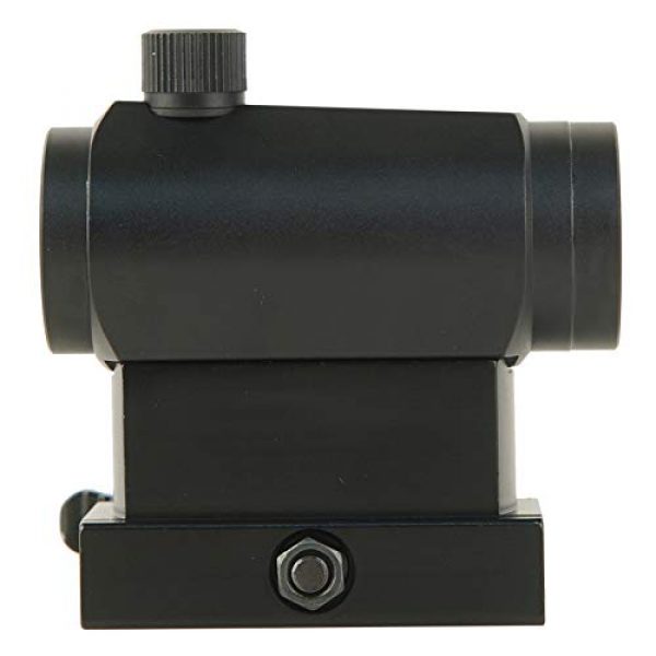 Bbrand Rifle Scope 4 Tactical 1x20mm Reflex Red Green Dot Sight 4-5MOA with Anti Reflective Multi-Coated Lens for Better Shooting Sight (Black)