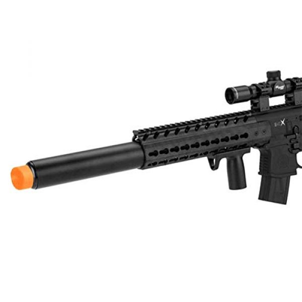 Sig Sauer Air Rifle 4 Sig Sauer MCX .177 Cal CO2 Powered 1-4x24mm Scope Air Rifle (30 Rounds), Black, one size