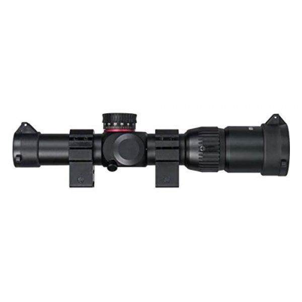 Monstrum Rifle Scope 4 Monstrum G2 1-6x24 First Focal Plane (FFP) Rifle Scope with Illuminated BDC Reticle