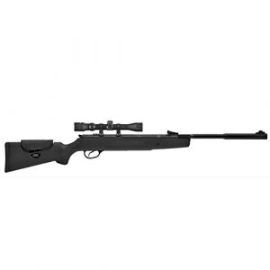 Hatsan Air Rifle 1 Hatsan Model 87 Vortex QuietEnergy.25 Caliber Airgun, Black Synthetic