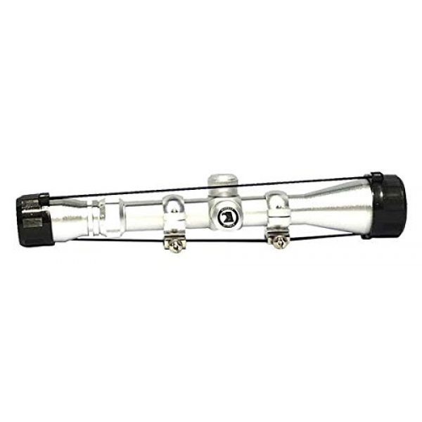 Osprey Global Rifle Scope 2 Osprey Global Standard Silver 3-9x40 Silver Mil-Dot reticle Rifle Scope