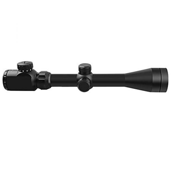 OTW Rifle Scope 5 OTW Tactical Rifle Scope 3-9X40 Red & Green Illuminated Crosshair Reticle Optics Scopes for Hunting Shooting