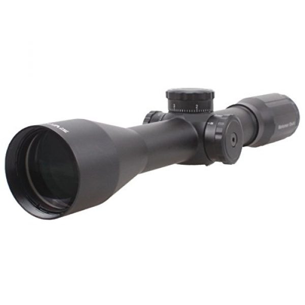 Vector Optics Rifle Scope 5 Vector Optics Marksman 10x44mm 1/10 MIL Hunting Riflescope with MP Reticle, Free 30mm Mount Rings, Lens Covers and Honeycomb Sunshade (Matte Black)