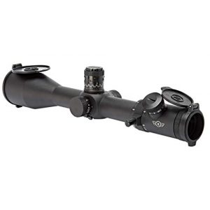 Hi-Lux Optics Rifle Scope 1 Hi-Lux Optics UD530X56-R Uni-Dial 5-30 x 56 34mm Tube Rifle Scope with Red Illuminated MIL Ranging Reticle, Black
