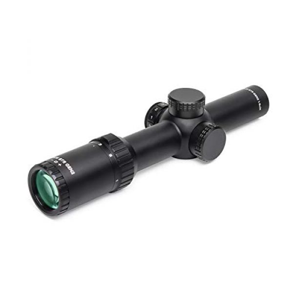 Wearable4U Rifle Scope 2 Wearable4U Athlon Optics Argos BTR GEN2 1-8x24 30mm, SFP IR MOA Reticle Riflescope with Included Extra Battery CR2032 Lens Cleaning Pen and Lens Cleaning Cloth Bundle