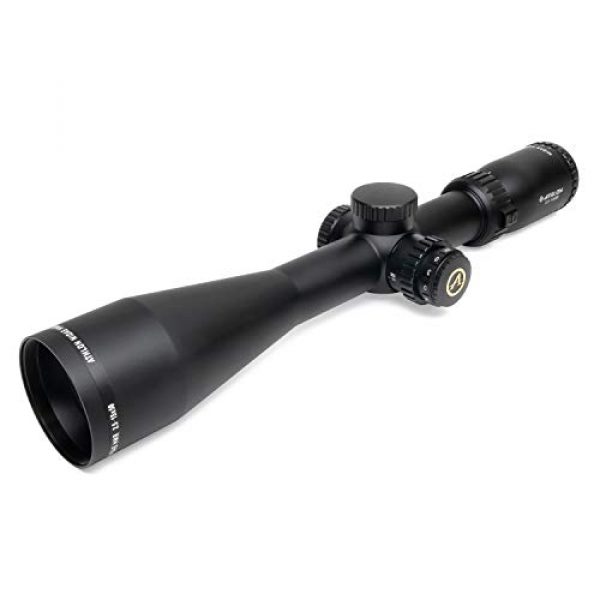 Wearable4U Rifle Scope 2 Athlon Optics Midas HMR 2.5-15x50, Capped, Side Focus, 30mm Riflescope with Included Extra Battery CR2032 and Wearable4U Lens Cleaning Pen and Lens Cleaning Cloth Bundle