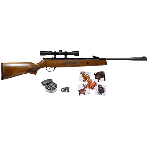 Wearable4U Air Rifle 1 Hatsan Mod 95 Vortex Combo Air Rifle with Wearable4U 100x Paper Targets and Lead Pellets Bundle