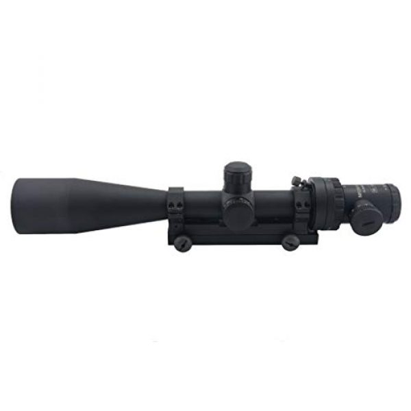 Hi-Lux Optics Rifle Scope 6 Hi-Lux Optics M1200 Art Scope with Illuminated Reticle, Red
