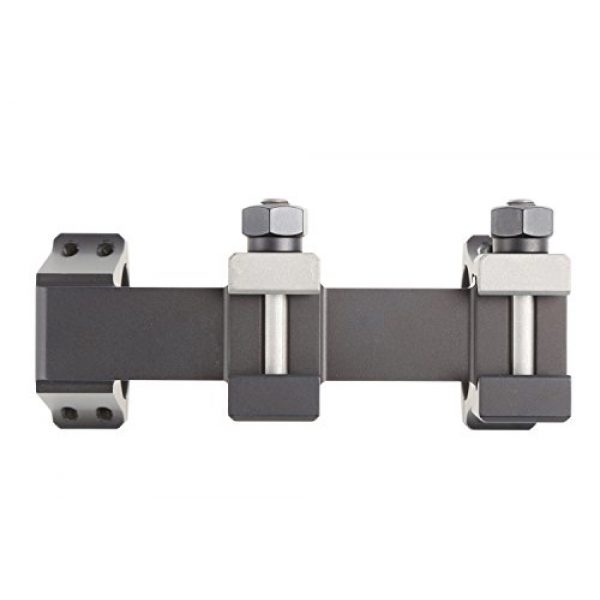 NightForce Rifle Scope 4 Nightforce 1.375" Unimount Scope Mount with 20 MOA Taper, Remains on Scope & Attaches to Fixed Picatinny Rails