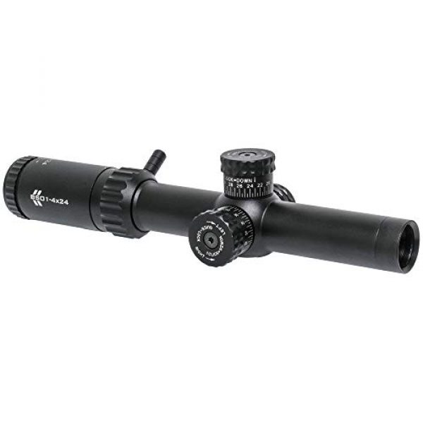 Black Spider Rifle Scope 2 Black Spider LLC Optics 30mm Illuminated Reticle Scope