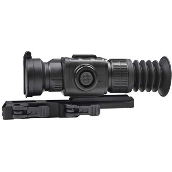 PRG Defense Rifle Scope 5 PRG Defense 33093455006PM21 Model Python TS50-Micro Compact Short/Medium Range Thermal Imaging Rifle Scope, 384x288 Resolution, 50mm Lens, 7.4°x5.6° Field of View, 5m Close-up Range, 60m Eye Relief