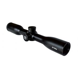 Styrka Rifle Scope 1 Styrka S3 Series 4x32 Plex Riflescope, Black, ST-91000-Aircraft Grade Aluminum 1" Tube, Waterproof, Fully Multi-Coated, Bright, Crisp, Sharp Images-Rimfire-Plinking-Hunting Rifle Scope - Styrka Strong