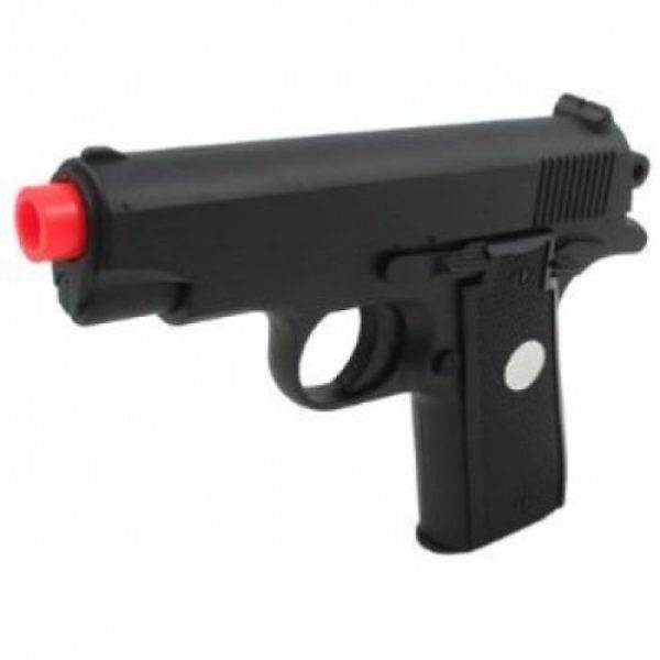 GALAXY Airsoft Pistol 5 GALAXY G2 Officer Metal Spring Compact Airsoft Pistol Hand Gun w/ 6mm BB BBS