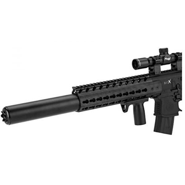Sig Sauer Air Rifle 2 Sig Sauer MCX .177 Cal CO2 Powered 1-4x24mm Scope Air Rifle (30 Rounds), Black, one size