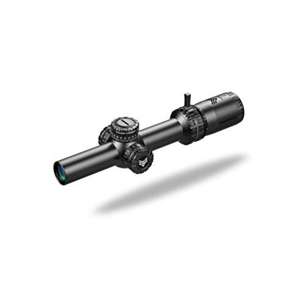 Swampfox Rifle Scope 4 Swampfox Arrowhead Tube Riflescope, Wider Field of View consistent Reticle Size Night Vision Compatible