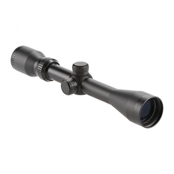 Pinty Rifle Scope 1 Pinty Pro 3-9X40 Mil-dot Tactical Rifle Scope Optical Scope for Hunting, Range Shooting, Defense with Aircraft-Grade Aluminum Alloy Tube Nitrogen Purged O-Ring Sealed for Waterproof and Fogproof