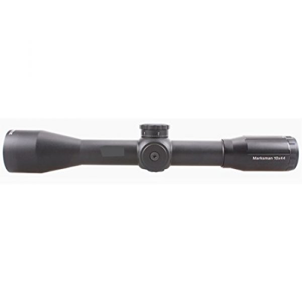 Vector Optics Rifle Scope 2 Vector Optics Marksman 10x44mm 1/10 MIL Hunting Riflescope with MP Reticle, Free 30mm Mount Rings, Lens Covers and Honeycomb Sunshade (Matte Black)